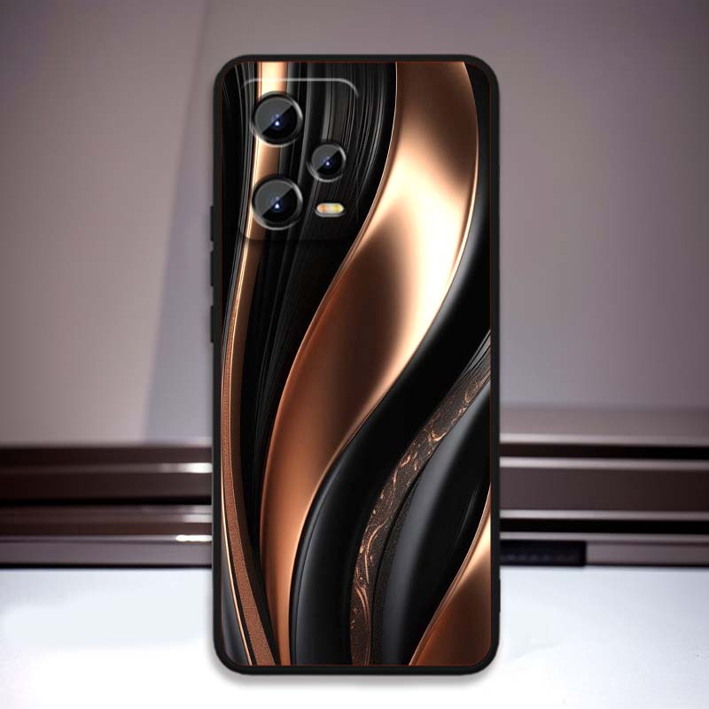 

Иллюстрация в стиле Техно-Арт Чехол для телефона Для Xiaomi Redmi Note 15 14 13 12 12S 11E 11 11S Pro Plus 4G 5G Черный Мягкий ТПУ Redmi Note 12 4G