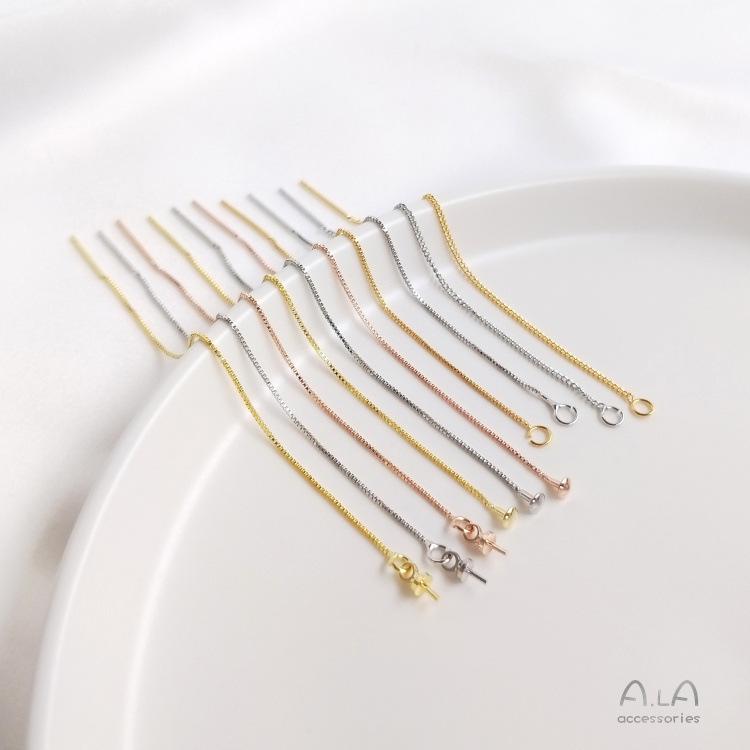 

Copper-Plated 18K Gold Ear Wires with Pin Eyelets for DIY Earring Making