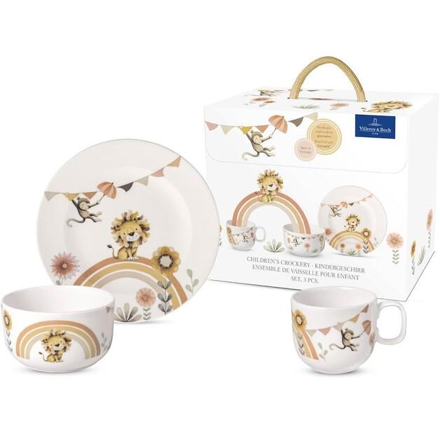 Villeroy & Boch Children's Tableware Set Roar Like a Lion, 3 Pieces (1486738427)