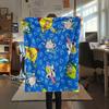 Rocko Flannel Blanket, High quality Comfortable for All Seasons, Home Decor, Warmth and Comfort