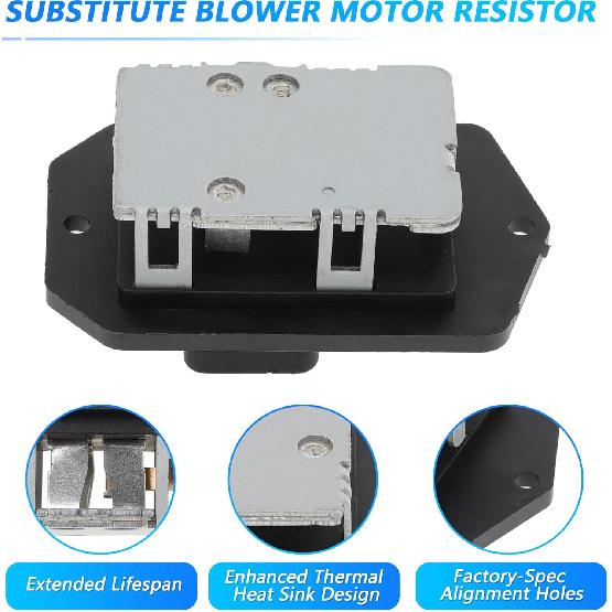 HVAC Blower Motor Resistor for Toyota Corolla 2009-2019 for Toyota RAV4 2006-2014 Heater/AC Blower Resistor Replace RU756/8713852030/JA1778