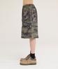 Akesi Soldiers Cargo Sweat Shorts_Khaki