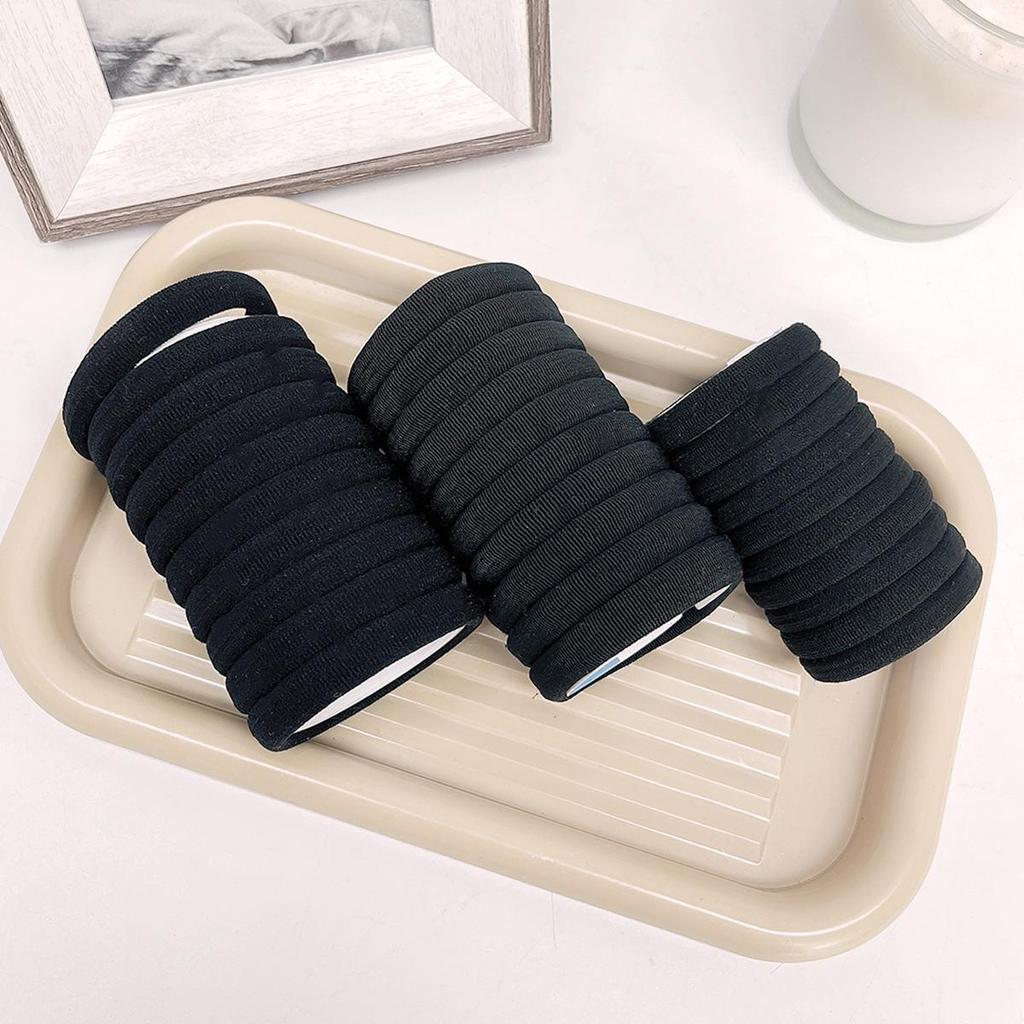 10Pcs/bag High Elasticity Seamless Towel Hair Loop Scrunchies for Women Elasticity Hair Loops Fashion Hair Accessories