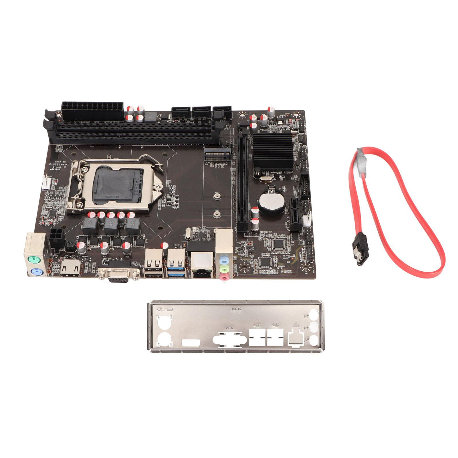 

Материнська плата для настільних комп ютерів B85A, роз єм LGA 1150, двоканальний вихід DDR3 HD, PCIe 3.0 x16, 32 ГБ, M.2