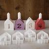 4pcs Flexible Sturdy Silicone Mold Accessory for Crafting Number Candle and Decorative Pieces for Family Gatherings