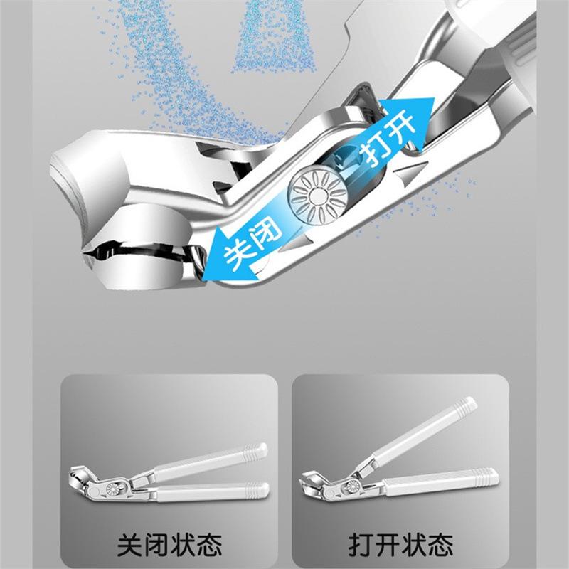 Professional Stainless Steel Nail Clipper Large Size Wide Jaw Opening Design for Thick Toenail Fingernail Job Title