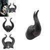 Urocza Maska Cosplay Czarownicy Maleficent 2 Władczyni Zła z Uderzającymi Czarnymi Rogami