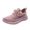 New Fly Woven Mesh Sneaker Women's Fashionable Breathable Coconut Running Shoes