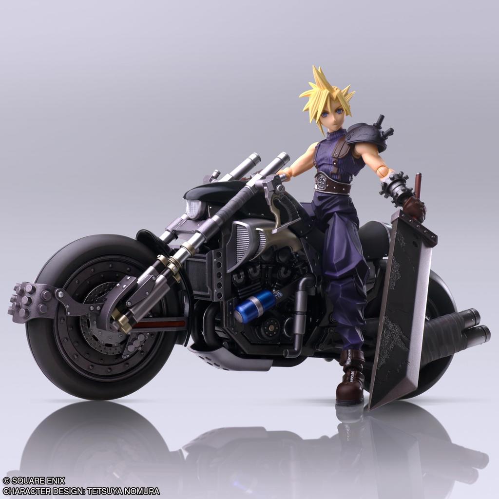 FINAL FANTASY VII BRING ARTS Strife PVC painted action figure <Cloud & Hardy-Daytona>