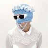 New Handmade Crocheted Bunny Mask Funny Bunny Mask Adult Hood