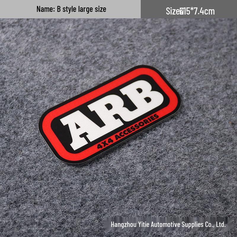 ARB Differential Lock Warning Sticker - 4x4 Off-Road Reflective, Waterproof & Sunproof Car Decal