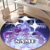 Personalized K-KPop Demon Hunters Round Chair Office Rug - Perfect for Mat, Office Chair & More - Ideal Gift for Birthdays and Holidays