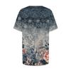 T Shirts For Women Round Neck Dressy Casual Blouses Printing Short Sleeve Summer Tops Loose Fit