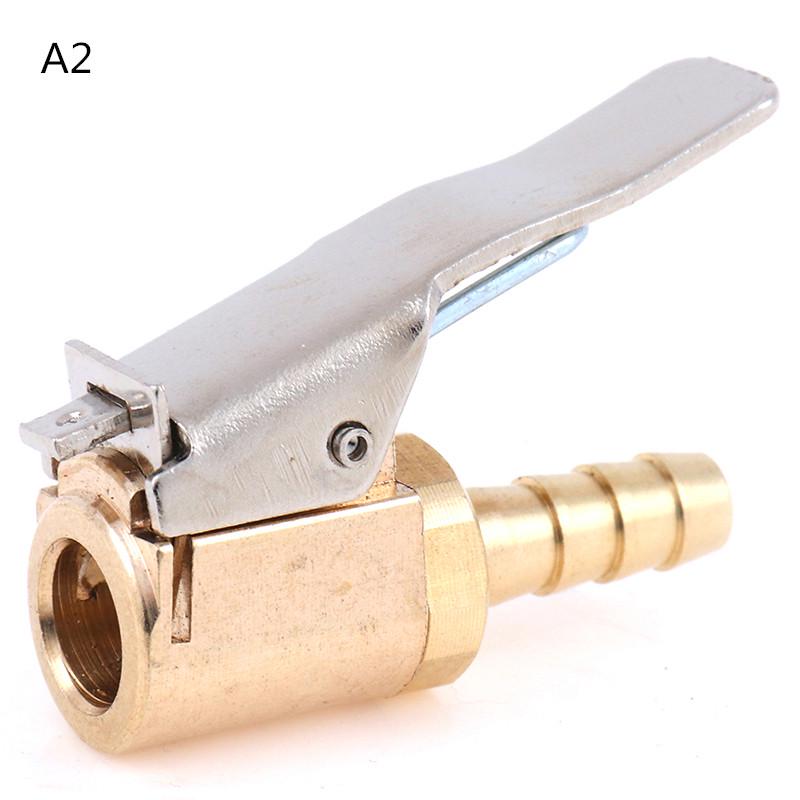 Auto Auto Mosaz 6/8Mm Pneumatika Kolo Vzduchová Sklíčidla Hustilka Pumpa Konektor Ventil Klip