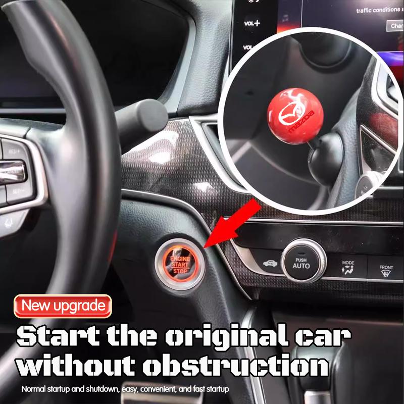 Car Engine Start/Stop Button Joystick Car Starter Motor Accessories For Mazda 3 5 6 CX-3 CX-4 CX-5 CX-7 CX-9 Axela 6 RX8 7 MX3 j1