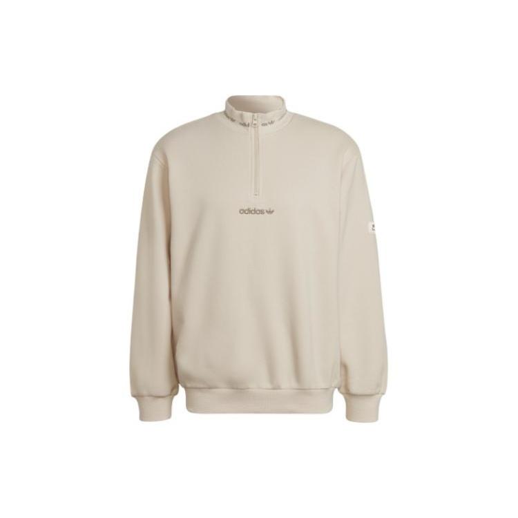 adidas originals Small Logo Solid Color Sports Pullover Couple Style Men s HM2656 S
