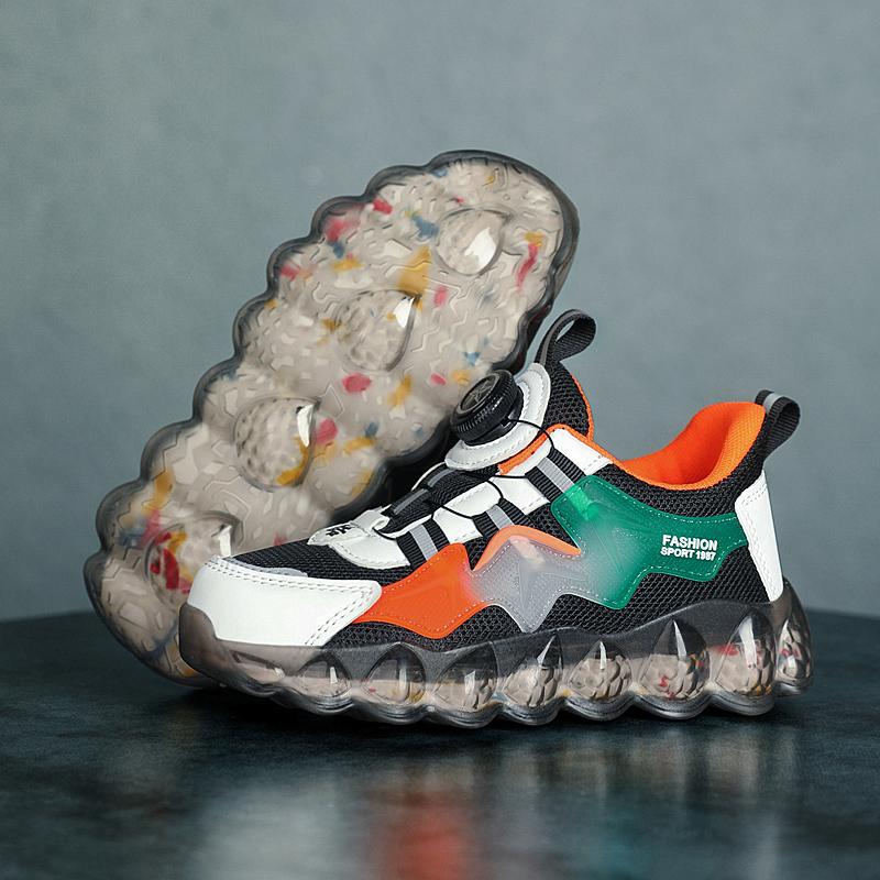 Boy/Girl's Mesh Is Breathable and Super Light, Non -slip and Wear -resistant Sneakers