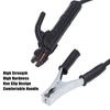 2 Stück 200A Masseklemme Set 1,5m Schweißelektrodenhalter Set Schweißmasseklemme Elektrodenhalter Schweißen