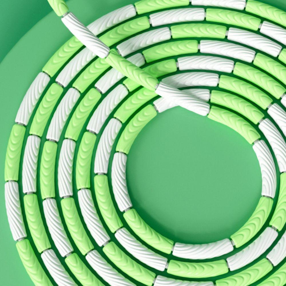 Anti-Skid Segmented Fitness Jump Rope 2.8m Sports Rope Soft Bead Skipping Rope  Children