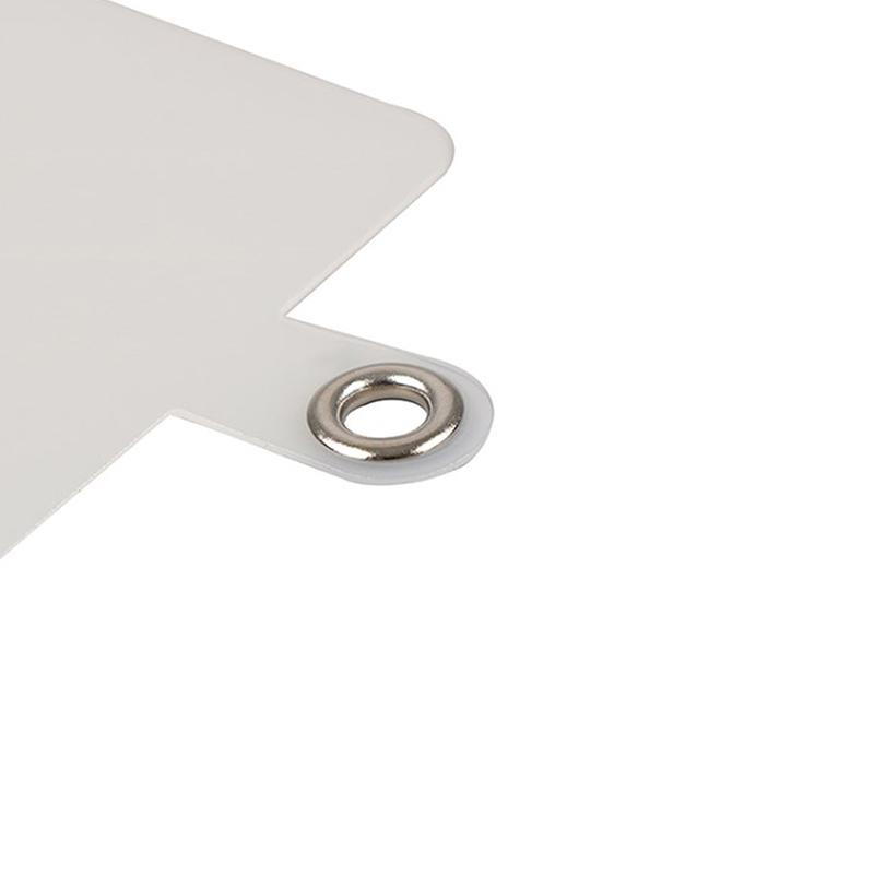 10pcs Universal Detachable Transparent Mobile Phone Lanyard Patch Phones Crossbody Strap Hanging Cord Replacement Gasket