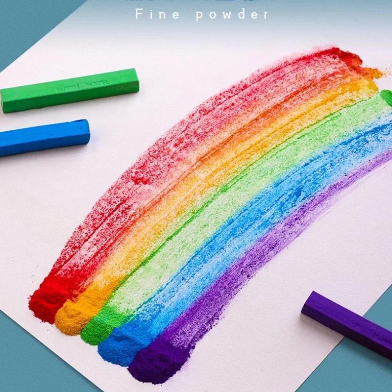 DIY Handicrafts 12/24/36/48 Color Chalk Set Color Suitable for Beginners A Variety of Painting Pastel Stick Art Painting