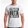 Straight Outta Two Rivers Tshirt Summer Casual Cotton Tee Oversized Streetwear Tops Vintage Graphic Print Unisex Unisex Unisex