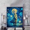 Disney Diamond Painting Frozen Elsa Starry Night Illustration Wall Decoration Embroidery Full Diamond Cross Stitch DIY Gift Home Decoration