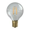 OnlyOne LED Bulb Siphon Ball 50 Clear Glass 35W Equivalent Warm White (2400K) E17 2.5W 300lm LDF135D