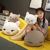 28/40/65cm Niedliche liegende Katzen-Plüschtiere Stofftiere Weiche Tierpuppen Schönes Katzenkissen Spielzeug für Kinder Mädchen Geburtstagsgeschenke