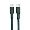 100W Dual Type-C Braided Fast Charging Cable for Huawei and Apple Phones
