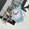 Glow-in-the-dark Ghost Keychain Luminous Design Multiple Expressions Halloween Bag Hanging Ornament