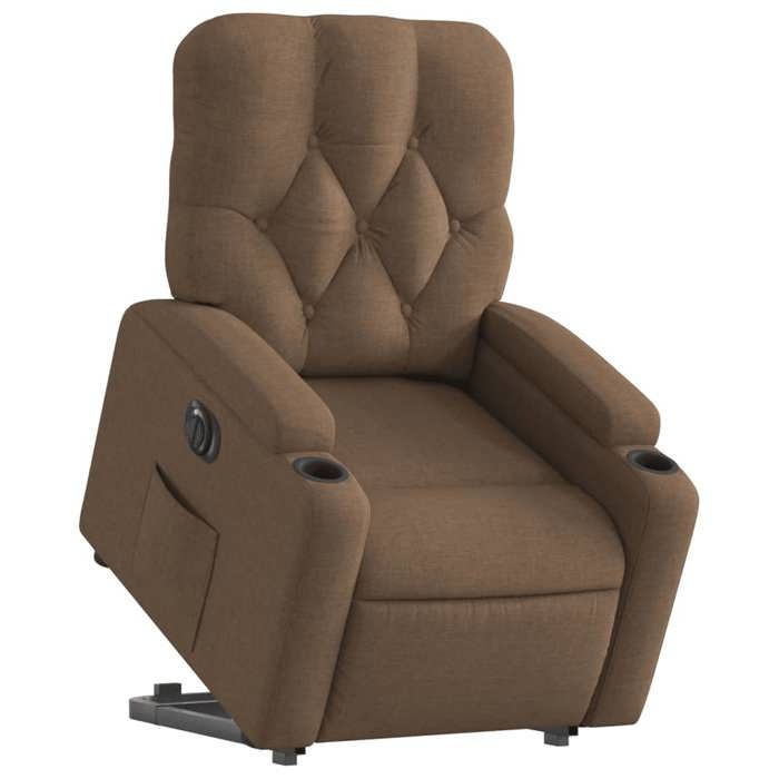VidaXL Electric Recliner, Relaxation Chair with Adjustable Backrest and Footrest, Living Room Seat, Modern, 3204738