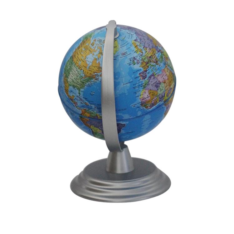 Customized Map 360 Rotating Globe Mini World Globe For Desk Decoration