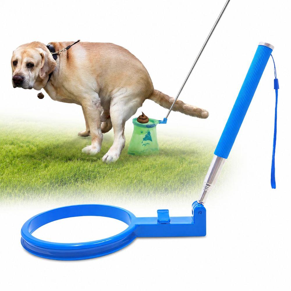 Foldable Dog Poop Scooper Long Handle Waste Cleaning Shovel New Dog Poop Catcher  Park Walks