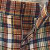 70s Vintage Check Pattern Slacks Pants Multi TALON ZIP Men's Used