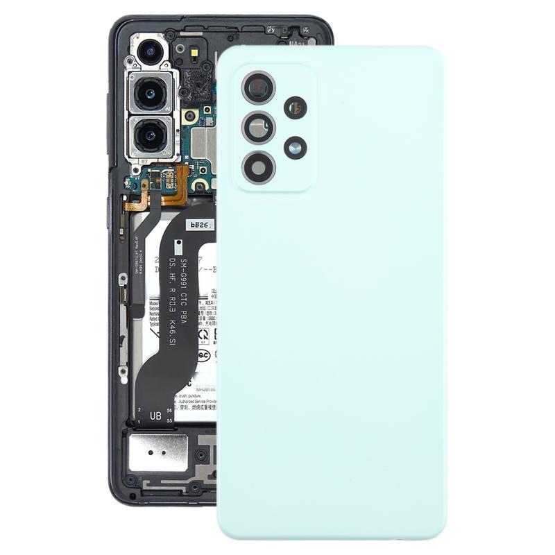 Cache arrière de batterie pour Samsung Galaxy A52 5G / A52 4G avec cache objectif photo Remplacement du boîtier arrière du téléphone