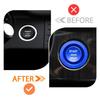 Blue Keyless Engine Push Start Button W/ Ring For Land Rover Accessories