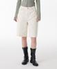 MUSINSA STANDARD WOMAN Women'S Wide Denim Shorts [Cream]
