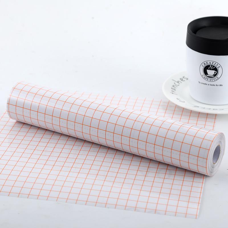 Self-Adhesive Transparent PET Vinyl Grid Transfer Film Sticker
