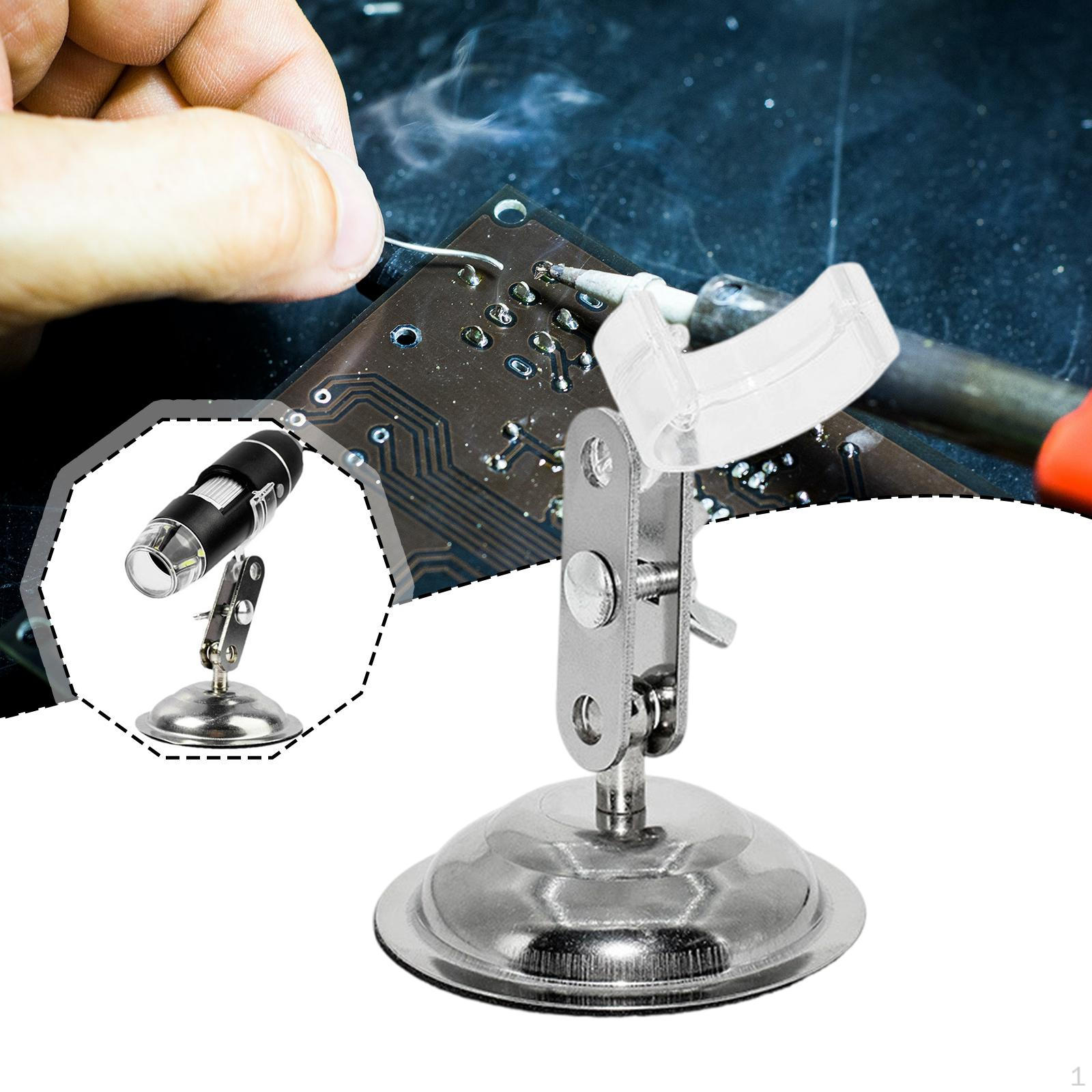 

USB Цифровий Мікроскоп Стійка, Регульована, Металева, Протиковзка Портативна Легка Обертова