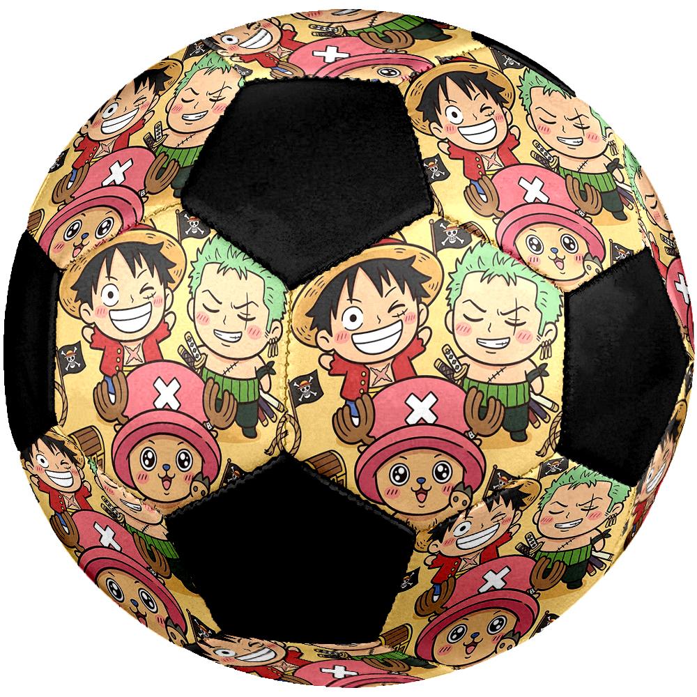 1pc One Piece Football Soccer Ball Size 5 Indoor Soccer Ball Fashion Colorful Backyard Game -Great For Sports Fans Gift HE71
