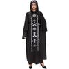 Halloween Kostüm für Erwachsene Zauberer Schwarzer Umhang Paly Kostüm, Zauberer, Vampir Verkleidungskostüm