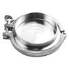 Sustainable 4 Inch Stainless Steel Components Complete Set with End Cap Weld Ferrule Designed Specifically for Dairy Processing