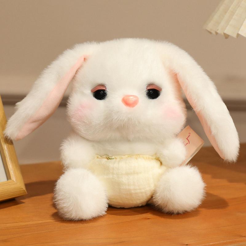 1Pc 14/22cm Kawaii Fox Rabbit Elephant Bear Cat Plush Toys Stuffed Soft Animal Dolls Lovely Figure Toy for Baby Gifts