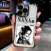 Cool Anime Nanas Hot Plating Phone Case For Samsung A36 A16 A06 A35 A55 A25 A26 A05s A15 A54 A34 A24 A14 A05 A13 A73 A53 4G 5G