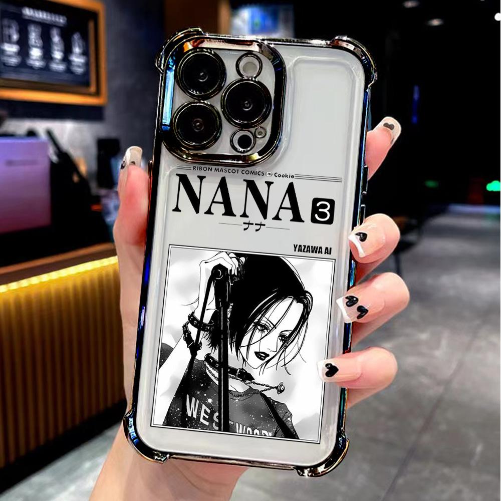 

Cool Anime Nanas Hot Plating Phone Case For Xiaomi Redmi A3 14C 13C 12C K50 A1 Note 14 13 12 11 10 9S Pro Plus 4G 5G Anti Fall Redmi 12 4G