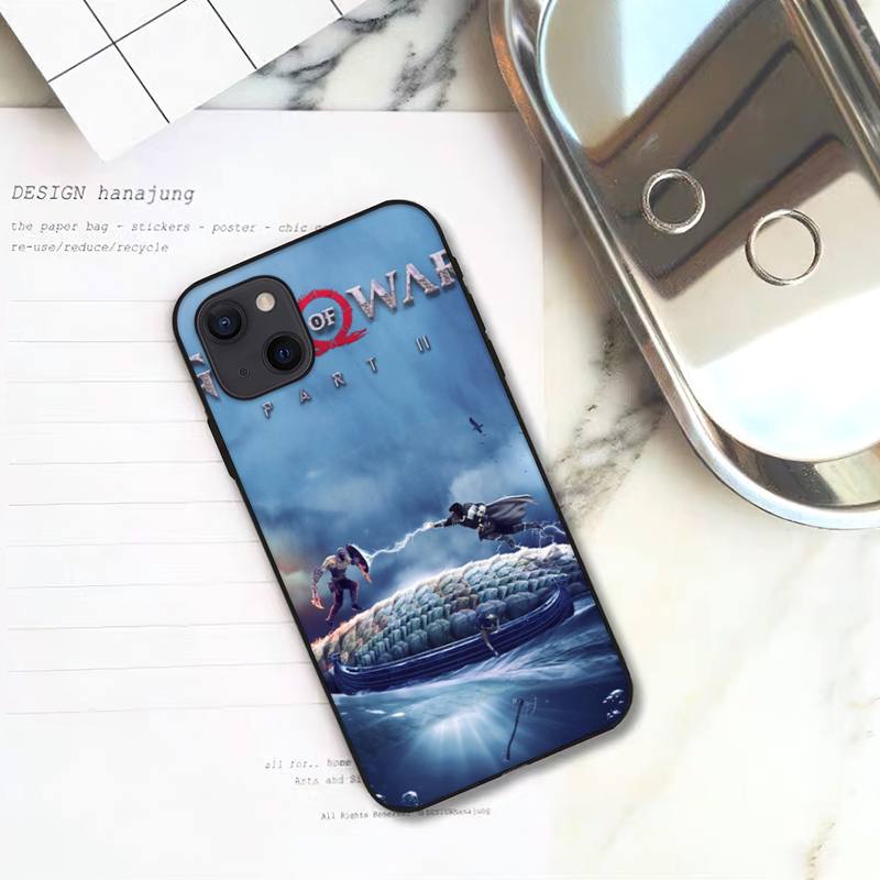 

Чохол для телефону God of War Ragnarok Game для iPhone 11 12 Mini 13 14 Pro XS Max X 8 7 6s Plus 5 SE XR Shell iPhone13mini