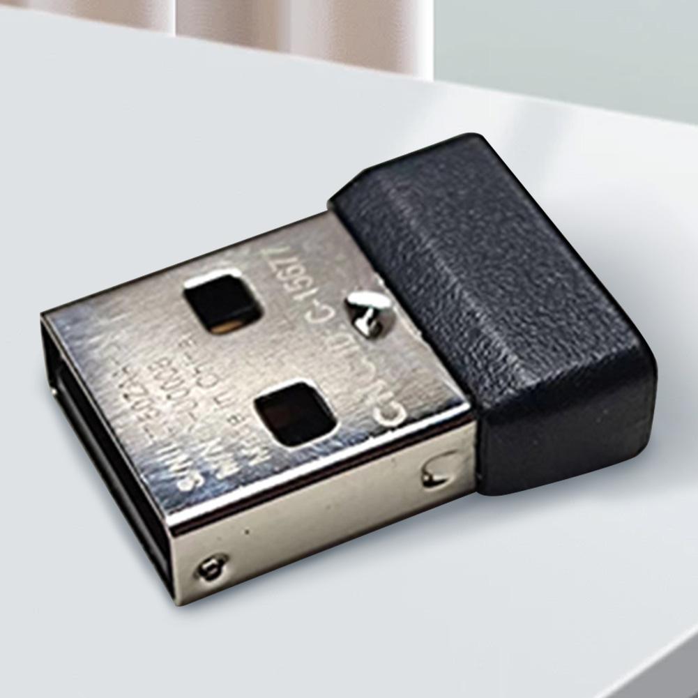 USB Wireless Dongle Receiver USB Mouse Receiver Adapter USB Receiver Dongle Plug for Logitech G305/G304 Wireless Gaming Mouse