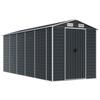 VidaXL Garden Shed, Tool Shed with Handles, Tool Shed with Sloping Roof, Patio Storage Shed, 3188257