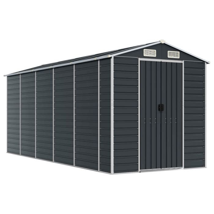 VidaXL Abri de Jardin, Cabane à Outils avec Poignées, Remise à Outils avec Toit Inclinable, Abri de Rangement Patio, 3188257